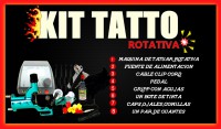kit para tatuar con maquina rotativa